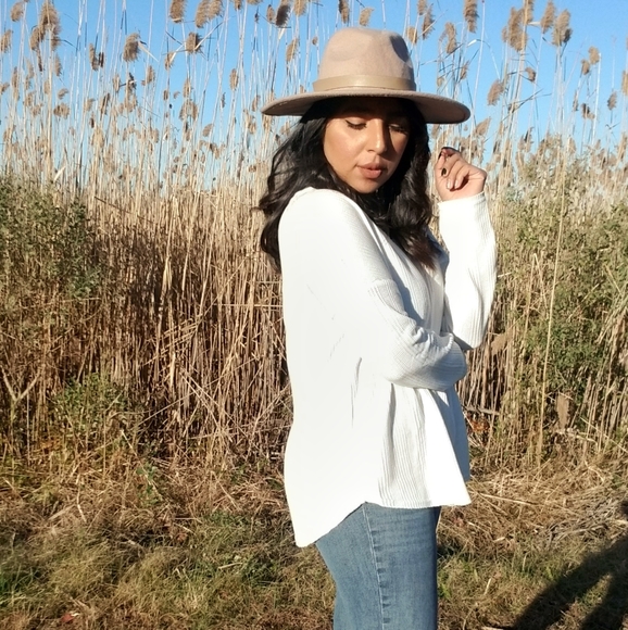 BRIGHTER DAYS BLACK WAFFLE KNIT TOP - Picture 5 of 5